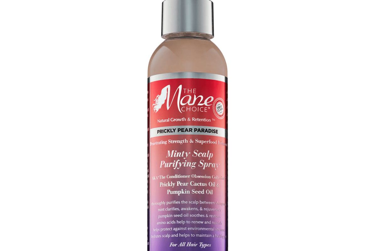 the mane choice prickly pear paradise minty scalp purifying spray