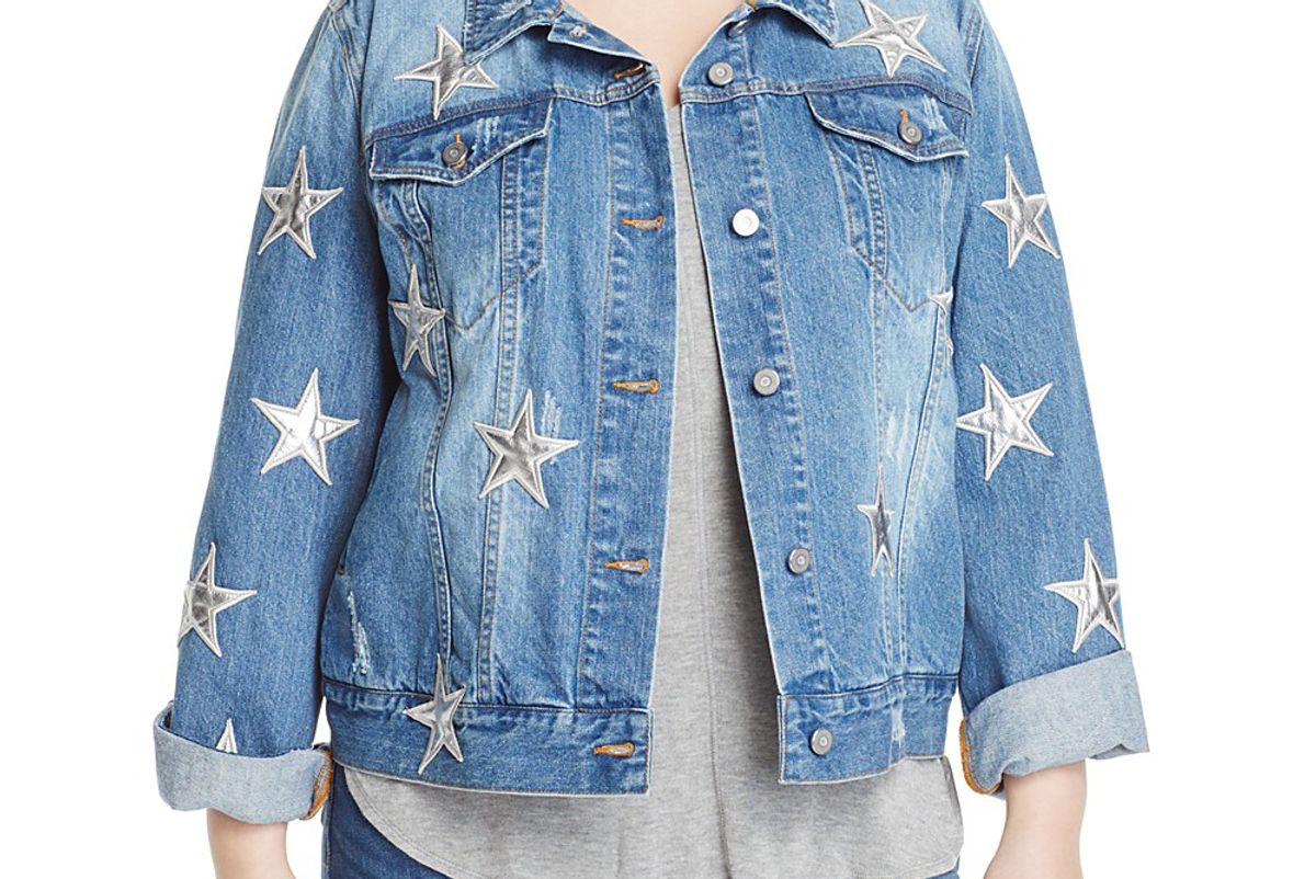 Star Patch Denim Jacket