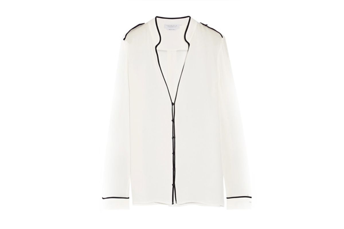 Stuart Silk-Georgette Blouse