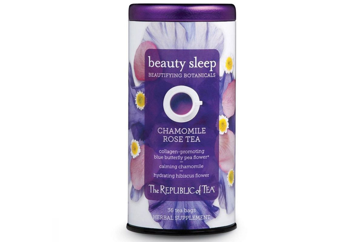 the republic of tea republic of tea beautifying botanicals beauty sleep herbal tea