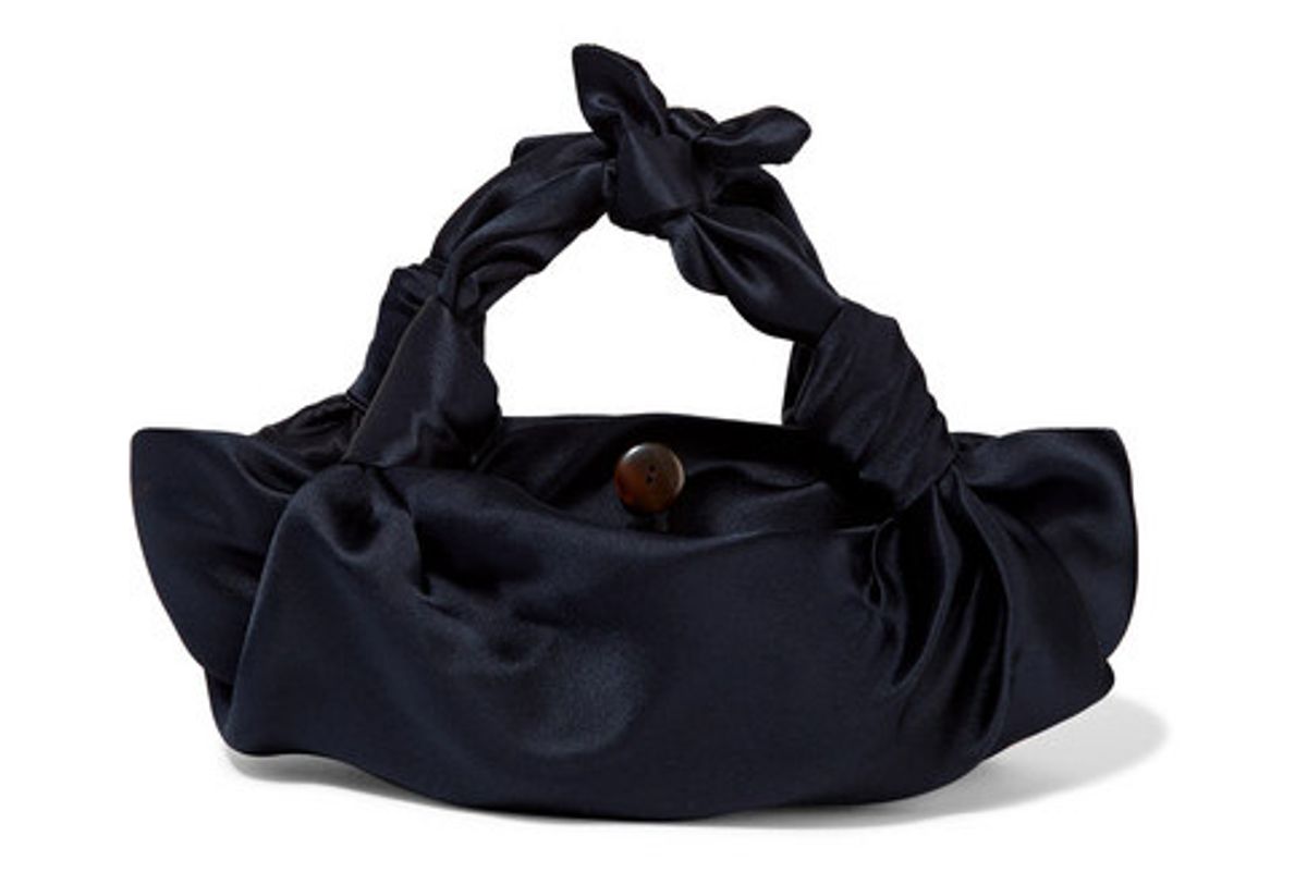 the row ascot small satin tote