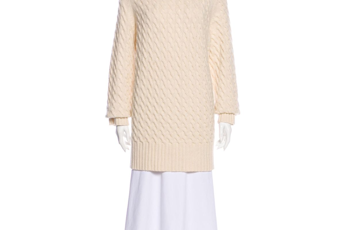 the row cashmere neck sweater
