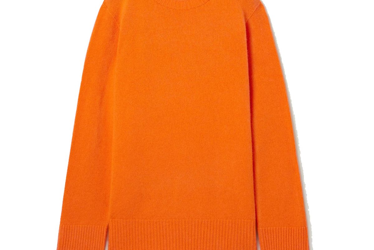 the row sibel oversized wool and cashmere blend sweater