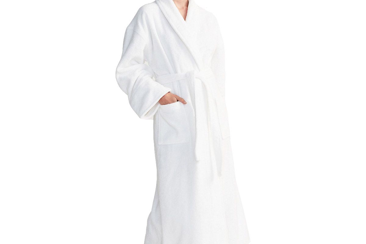 Cotton Classic Robe White