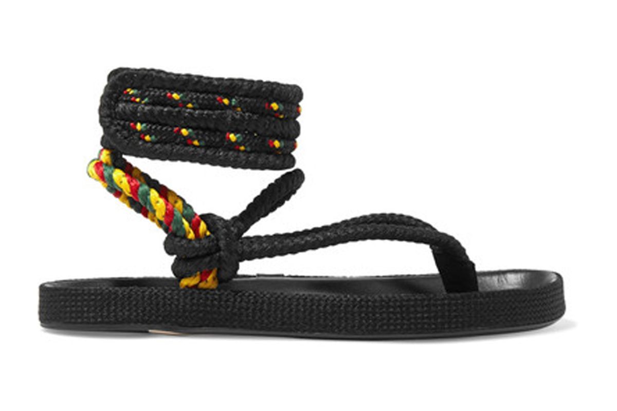 Étoile Epipa Rope and Leather Sandals