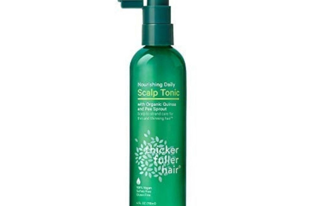 thicker fuller hair nourishing daily scalp tonic 4 oz