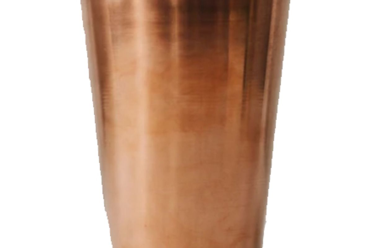 this copper tumbler