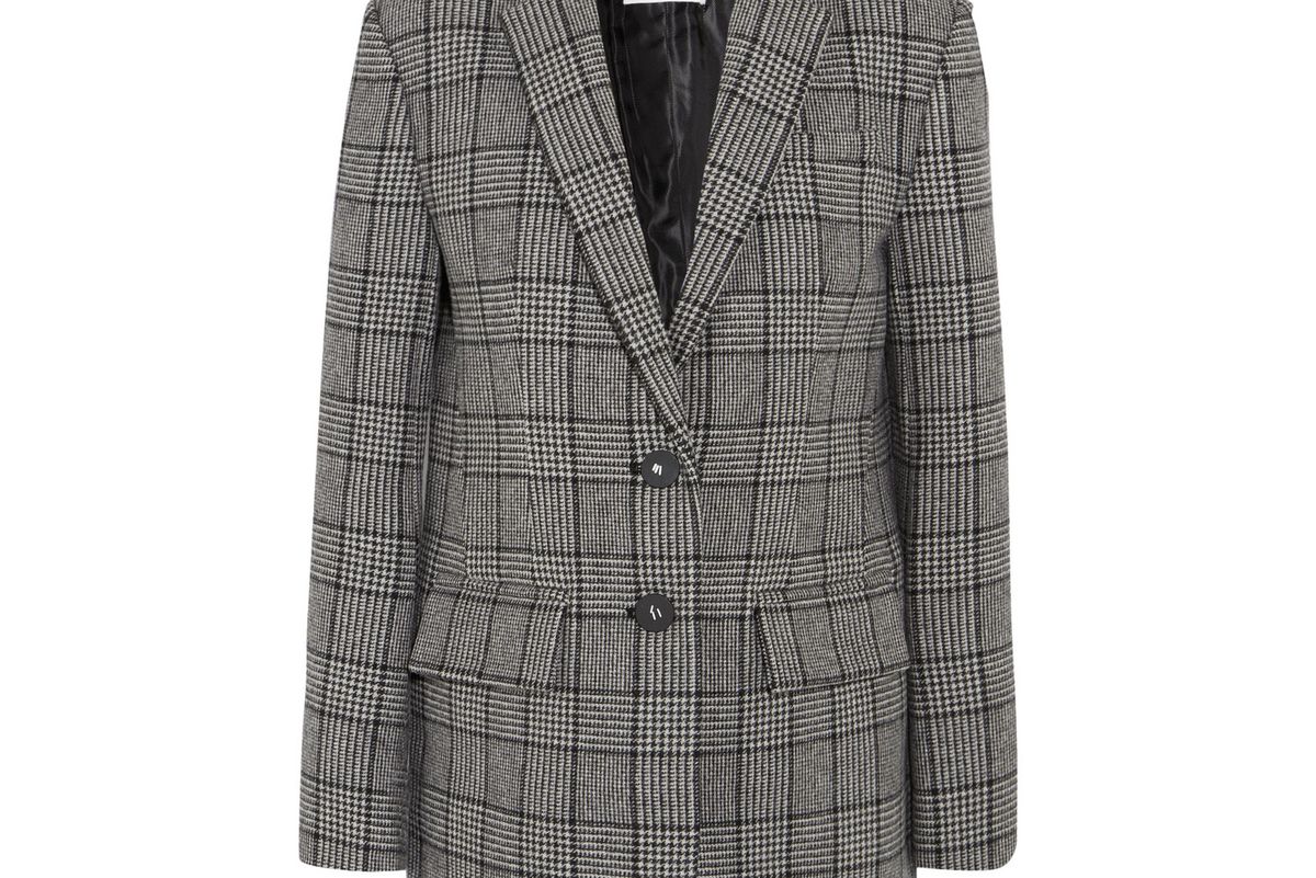 Aldridge Checked Wool-Blend Tweed Blazer