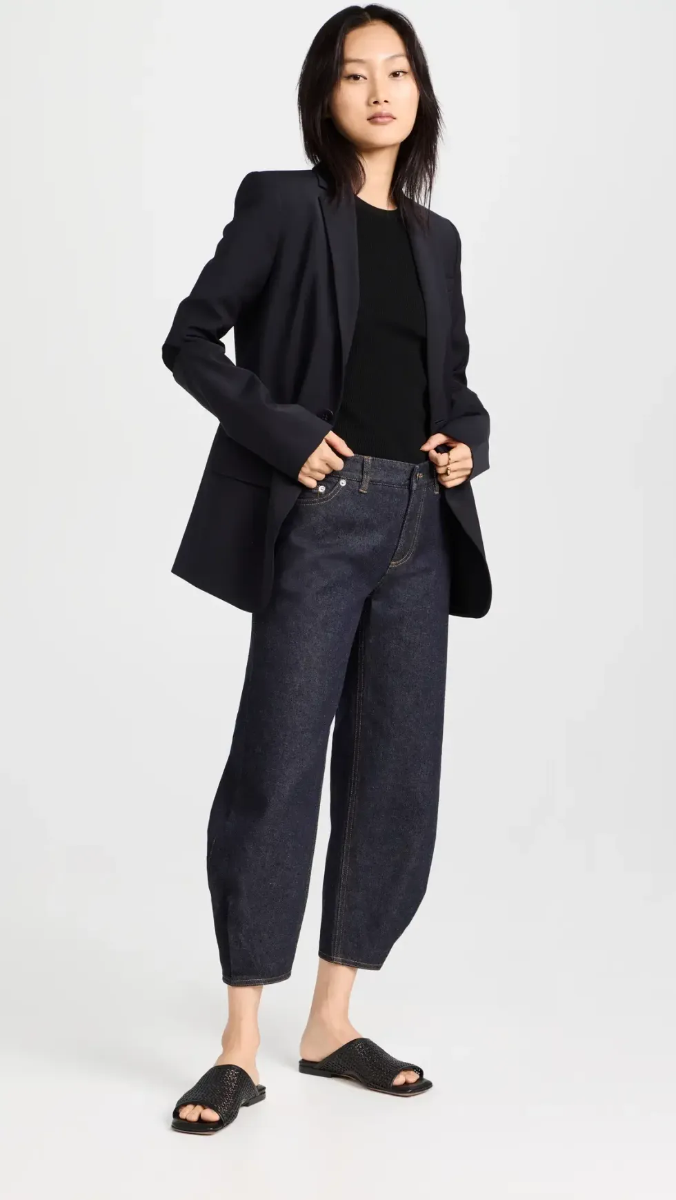 Tibi Denim Brancusi Jean