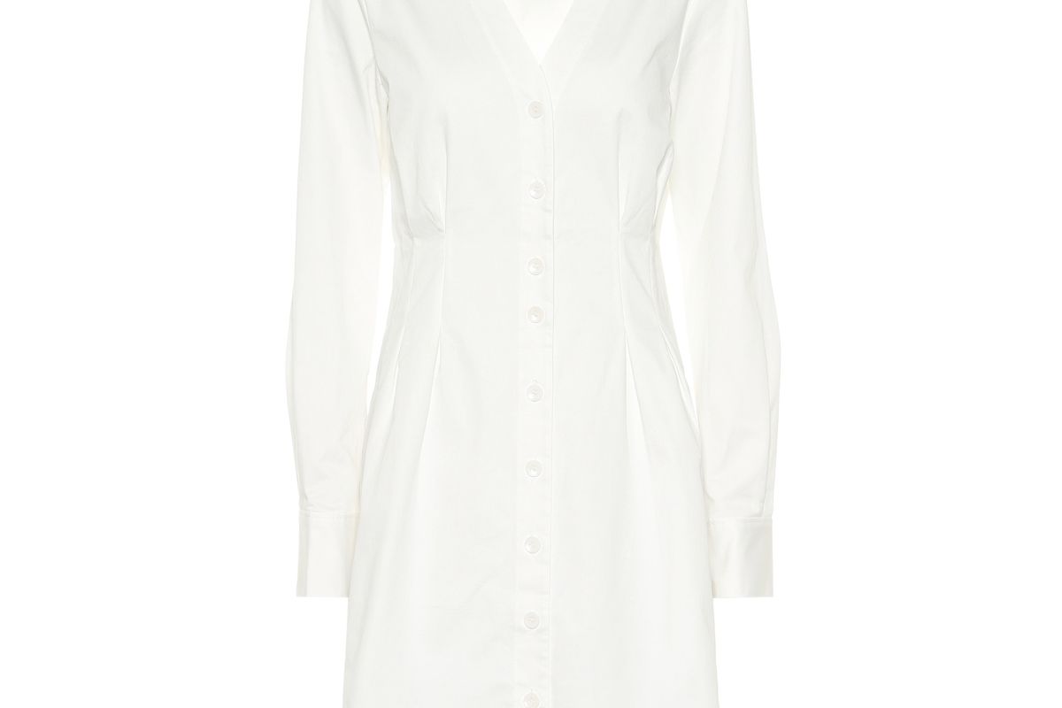 tibi dominic twill shirt