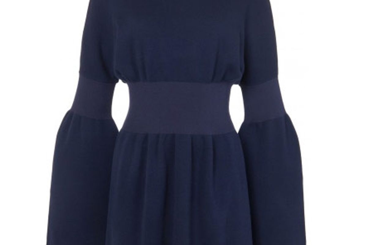 Merino Wool Sweater Mini Dress