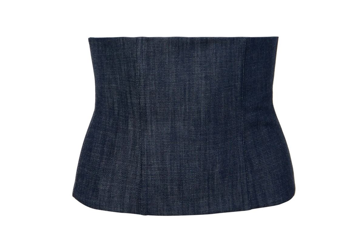 Raw Denim Corset