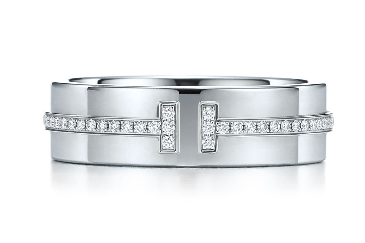 tiffany and co t two narrow ring