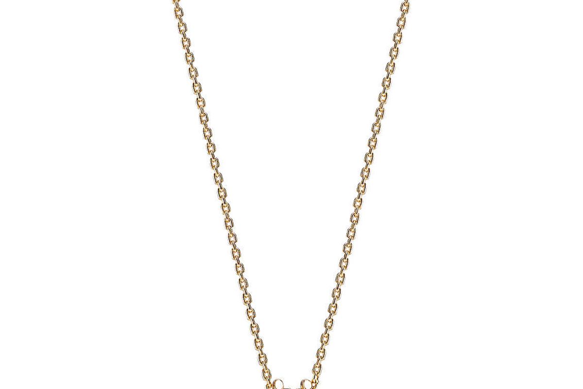 tiffany and co tiffany hardwear south sea pearl link pendant in 18k gold 16 inches