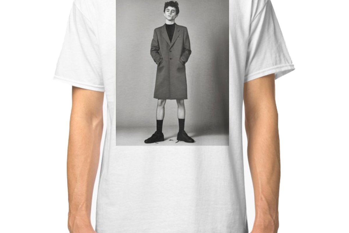 timothee chalamet classic t-shirt