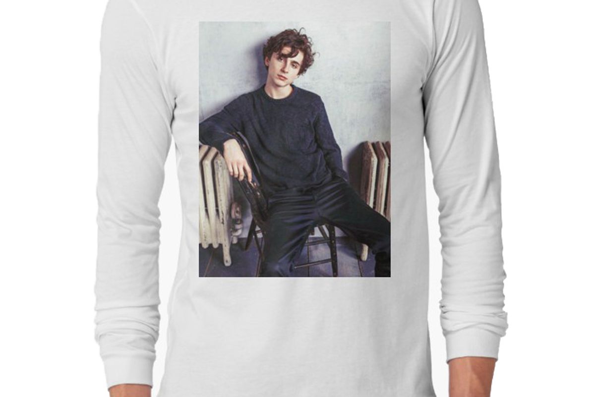 timothee chalamet long sleeve shirt