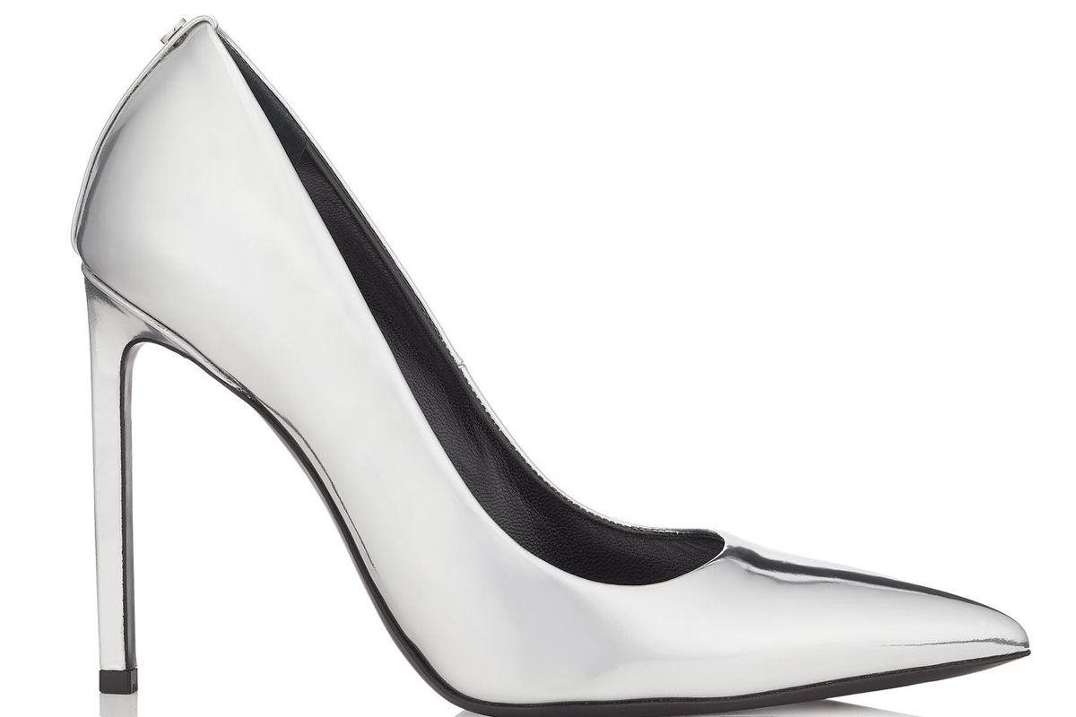 tom ford silver t screw pump