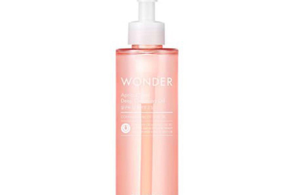 tonymoly wonder apricot deep cleansing oil