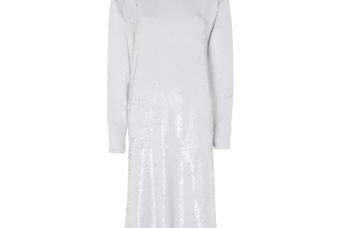 topshop boutique sequin midi dress