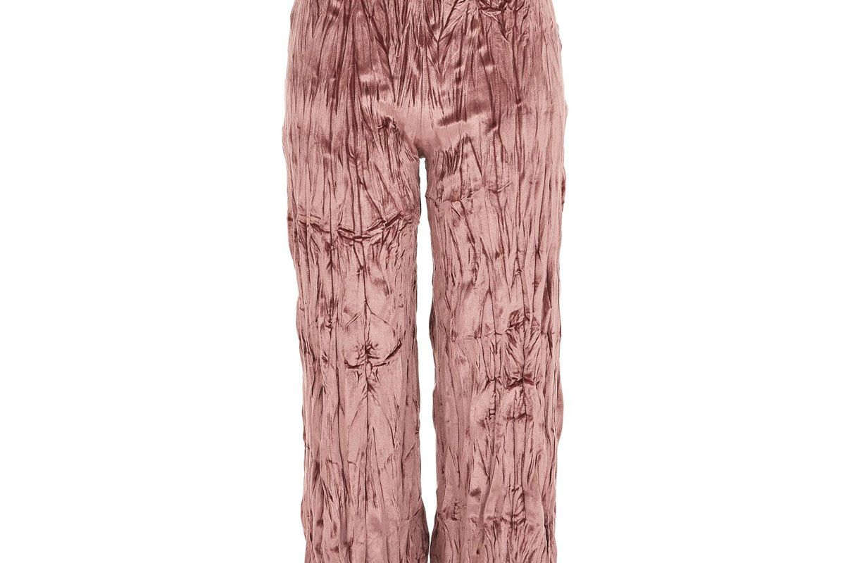 Crushed Velvet Trousers