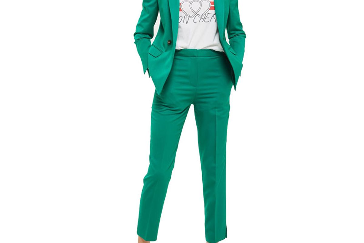 Double Breasted Suit Jacket and Trousers