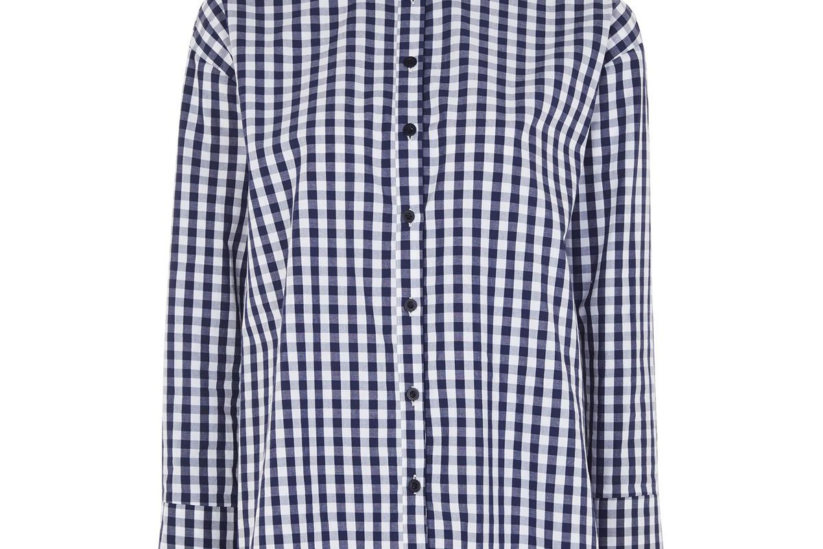 Gingham Double Cuff Shirt