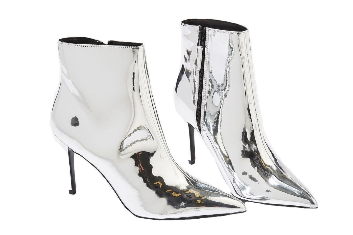 Mimosa Metallic Ankle Boots