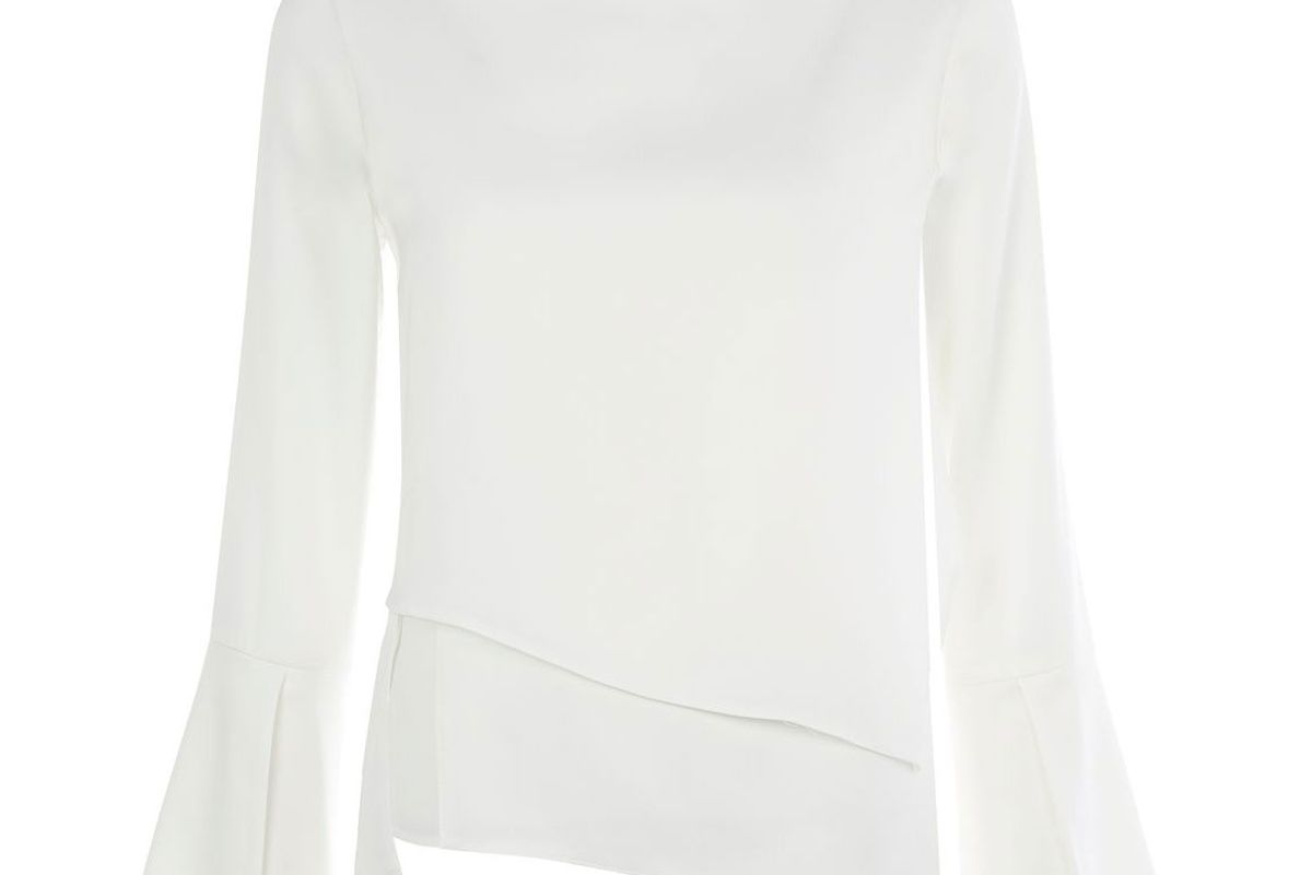 Overlay Split Sleeve Top