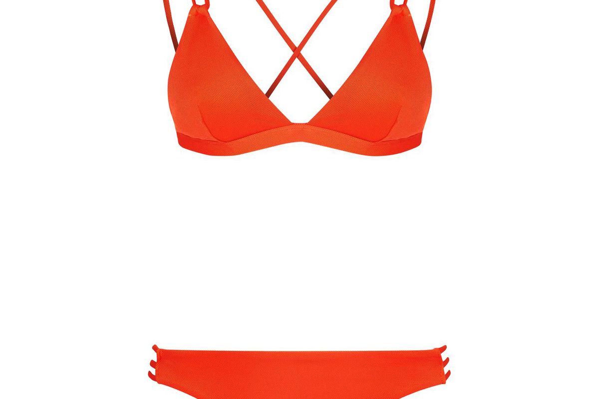 Pique Strappy Bikini