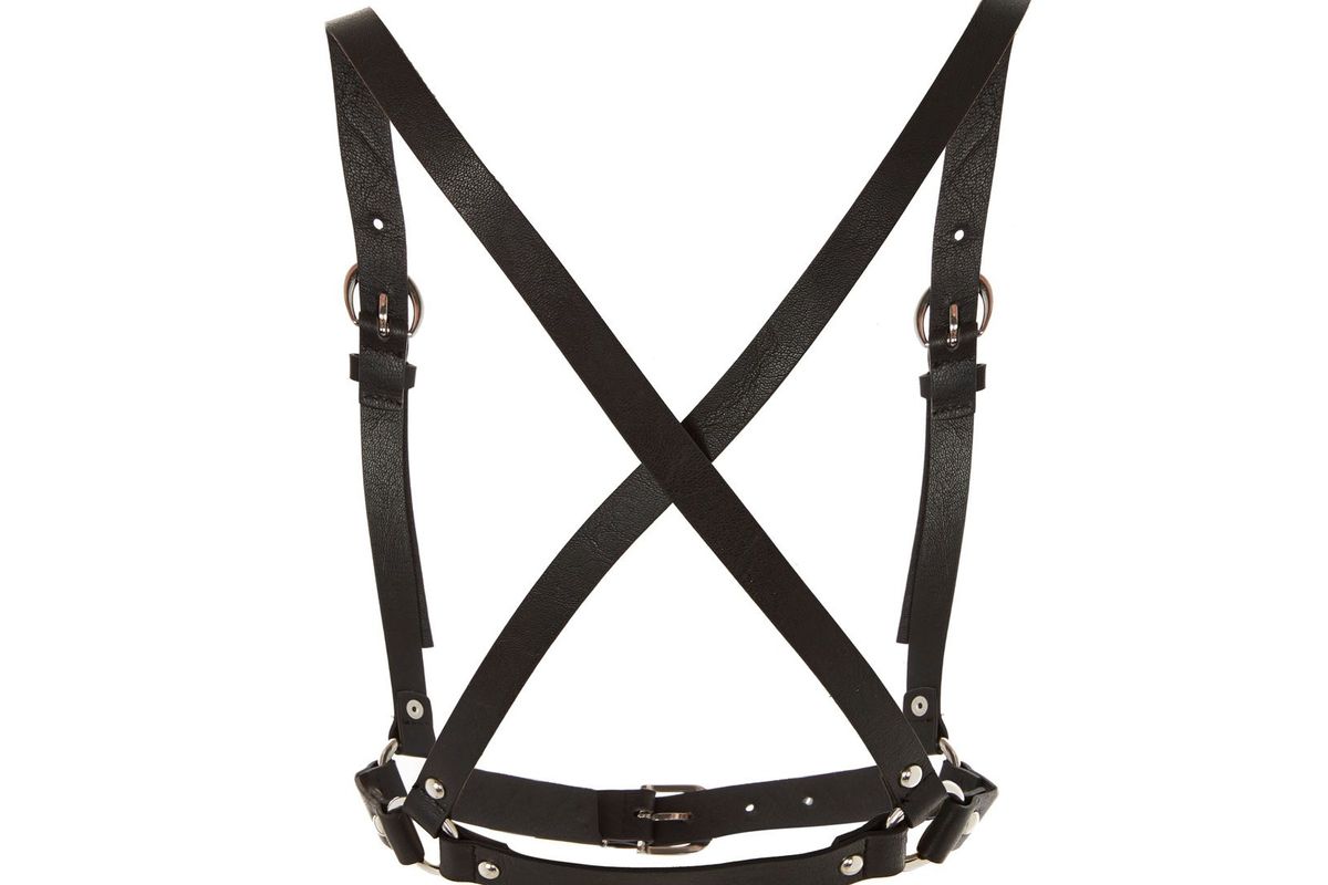 PU Cross Back Harness