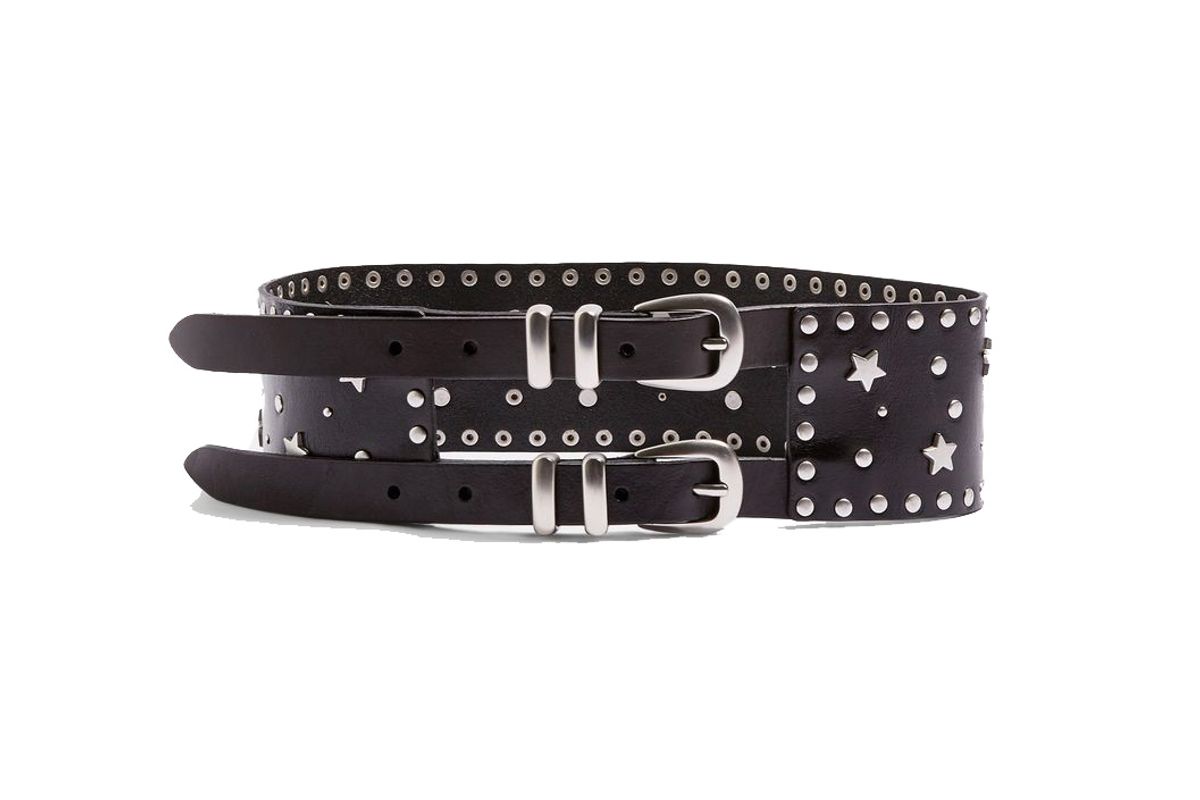 Star Stud Cinch Waist Belt