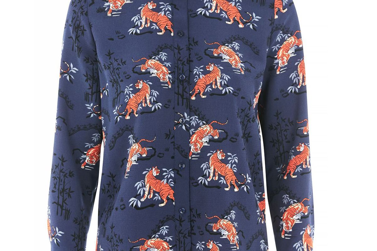 Tall Tiger Print Shirt