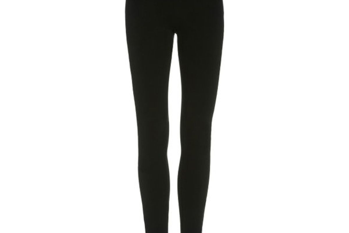 toteme cork high rise jersey leggings