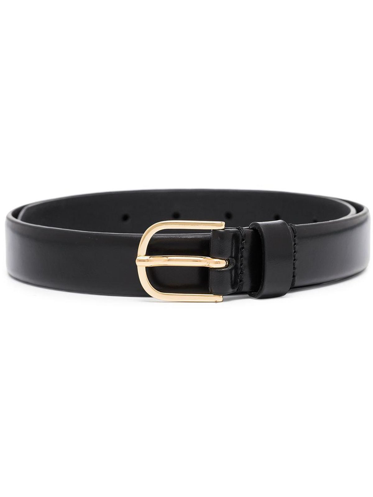 toteme leather belt