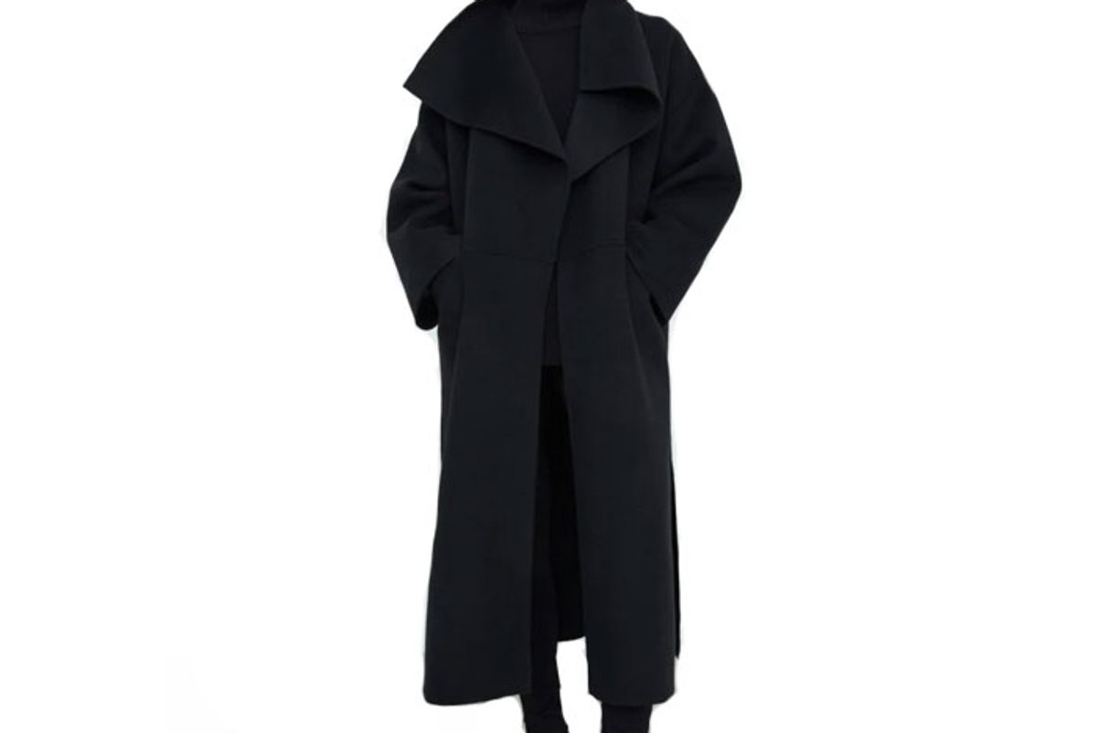 toteme signature wool cashmere coat