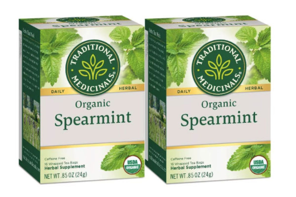 traditional medicinals organic spearmint tea