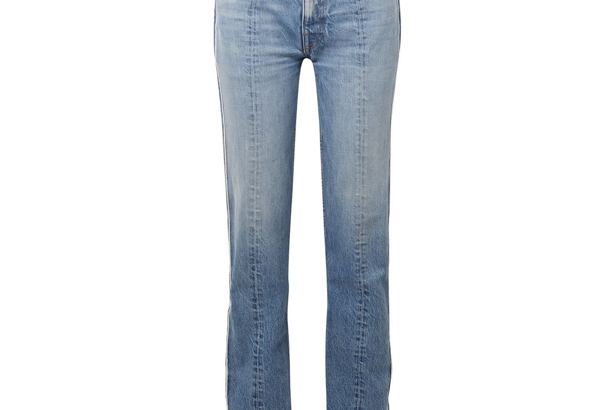 tre billie two tone boyfriend jeans