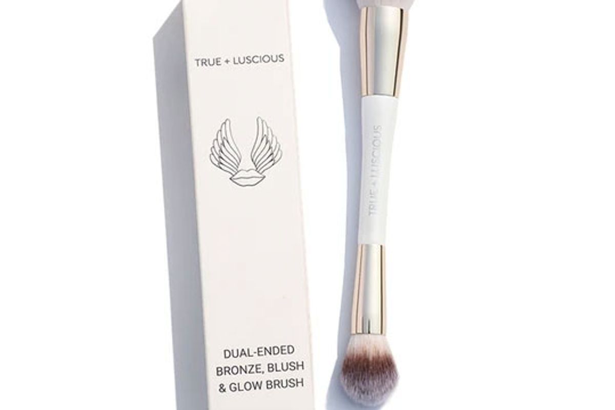 true plus luscious bronze blush and glow brush