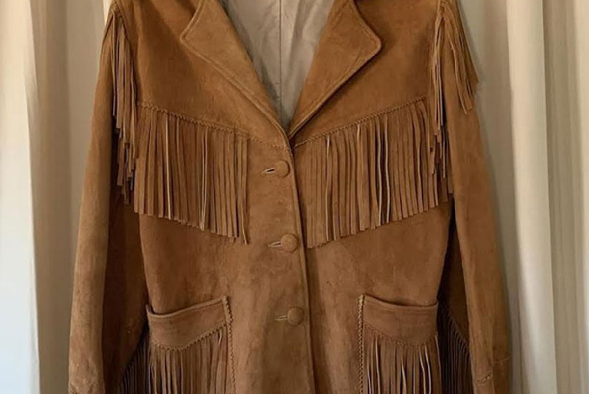 true west vintage vintage 1950s suede jacket