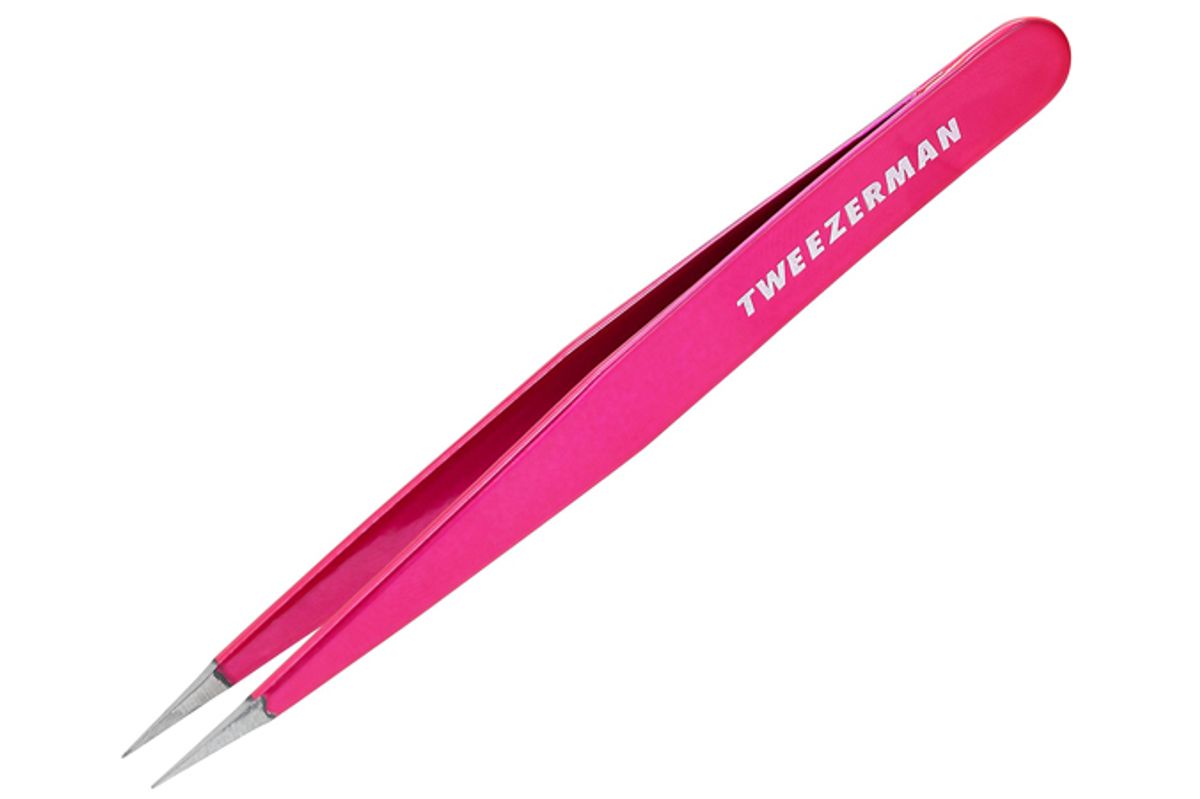 tweezerman pink perfection point tweezer