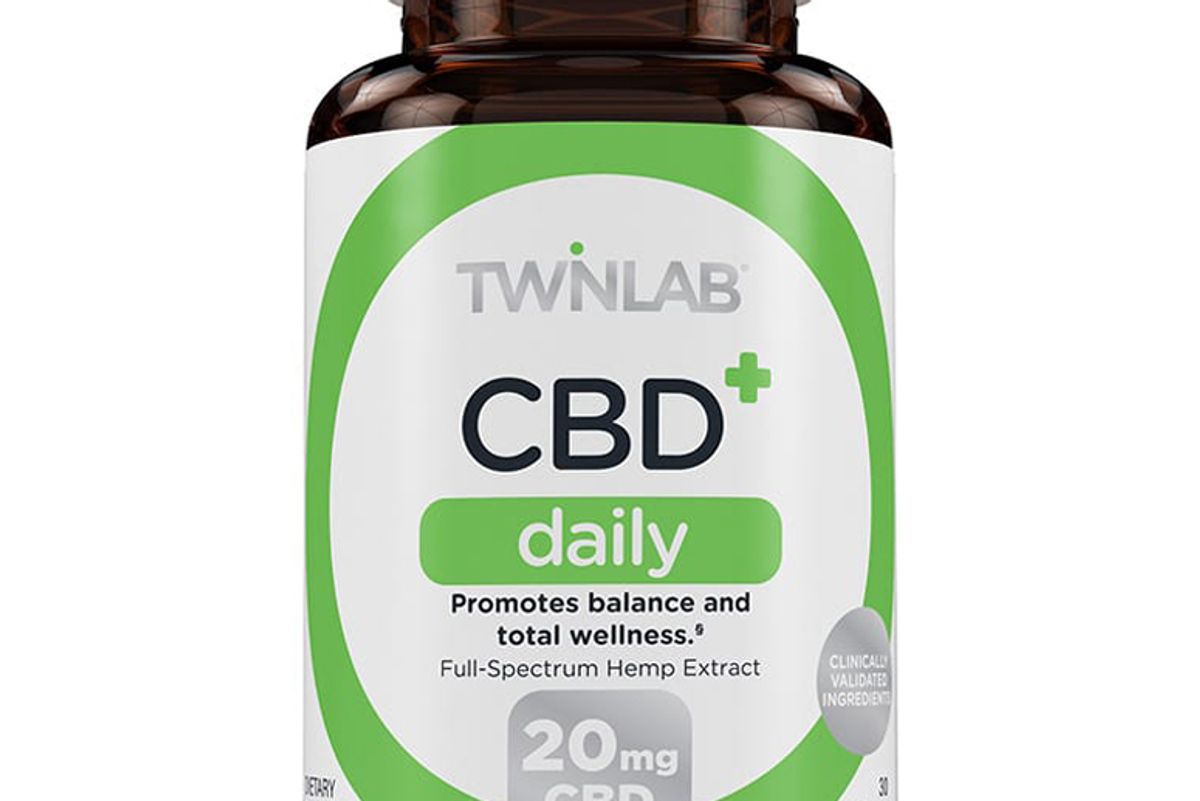 twinlab cbd plus daily capsules 20mg 30 count