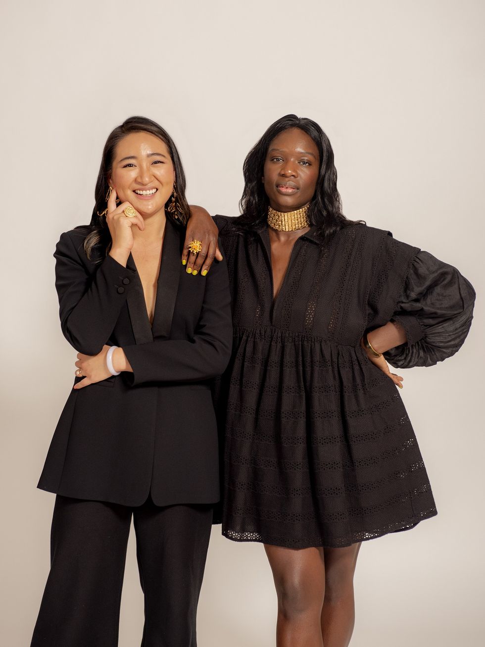 \u200bEadem Skincare founders Marie Kouadio Amouzame and Alice Lin Glover