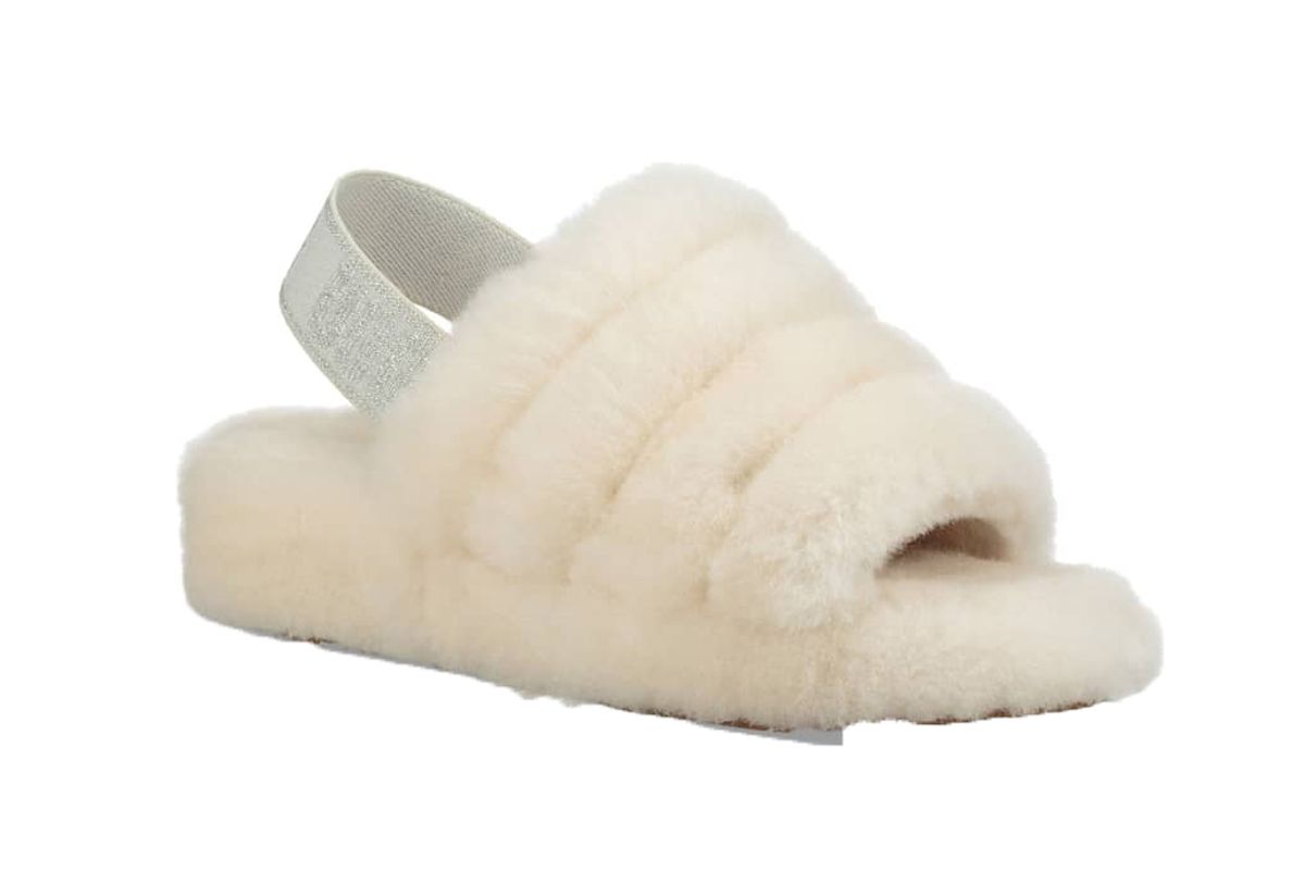 ugg fluff yeah genuine shearling slipper