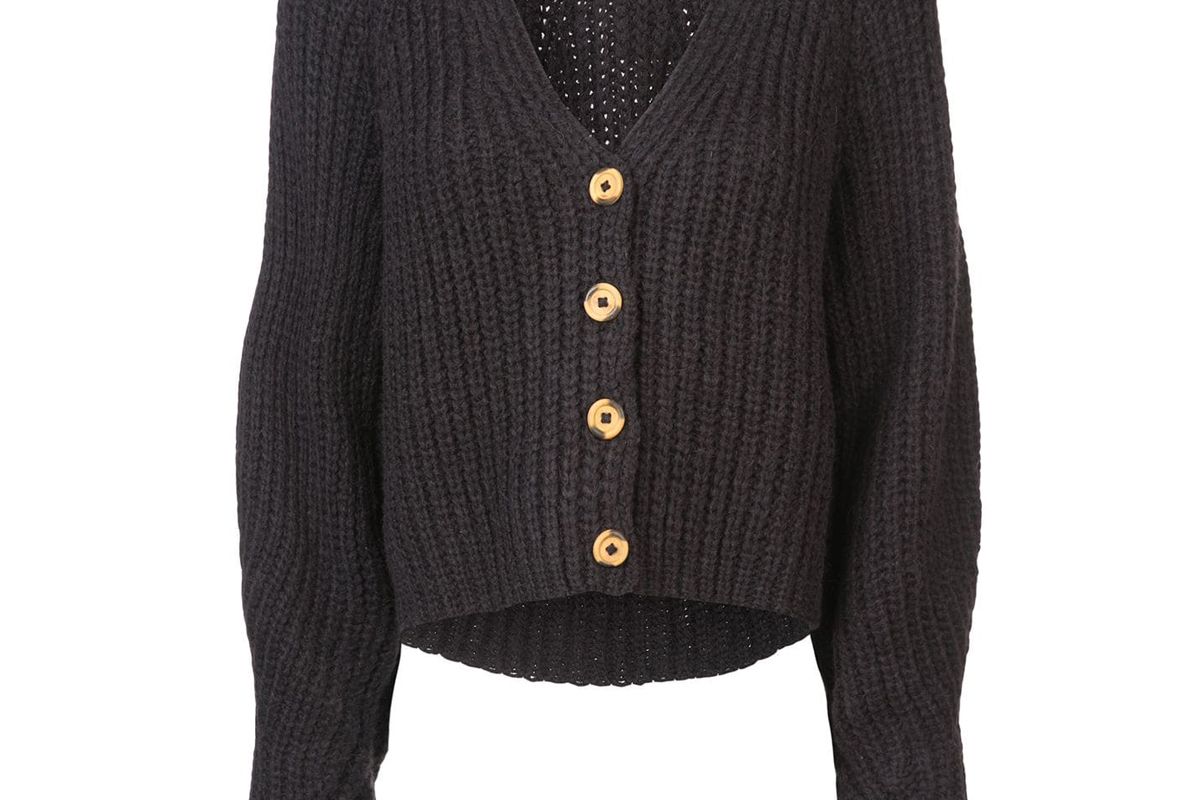 ulla johnson chunky knit cardigan