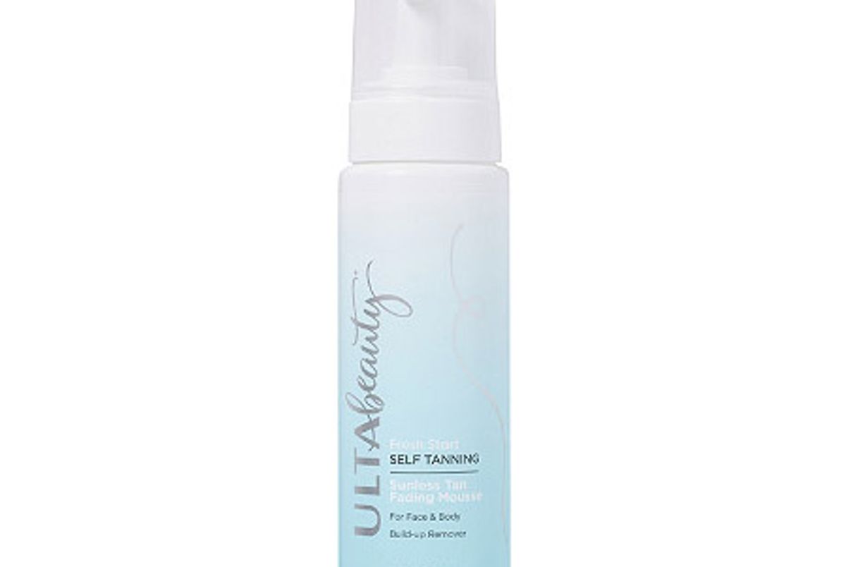 ulta sunless tan fading mousse