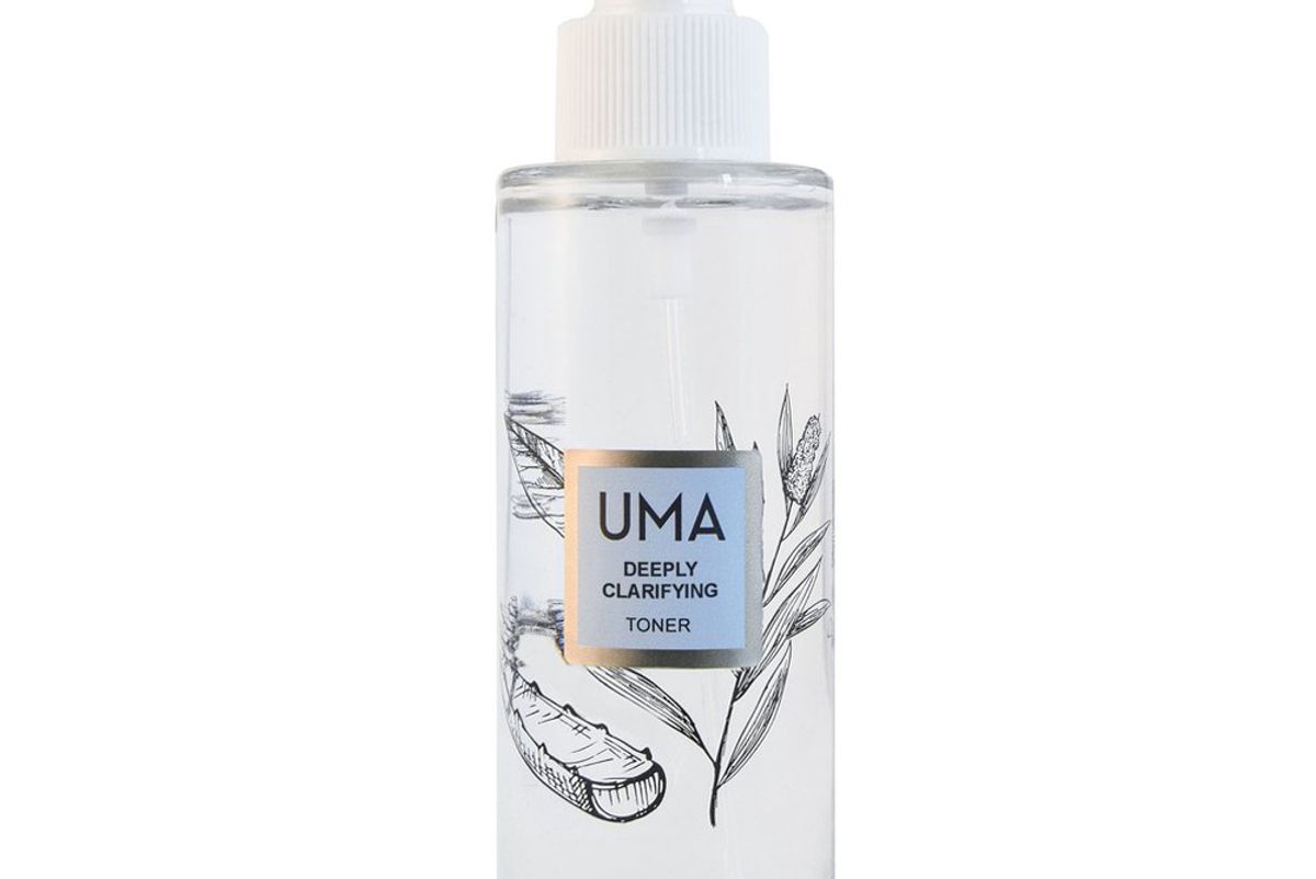 uma deeply clarifying aloe alum toner mist spray