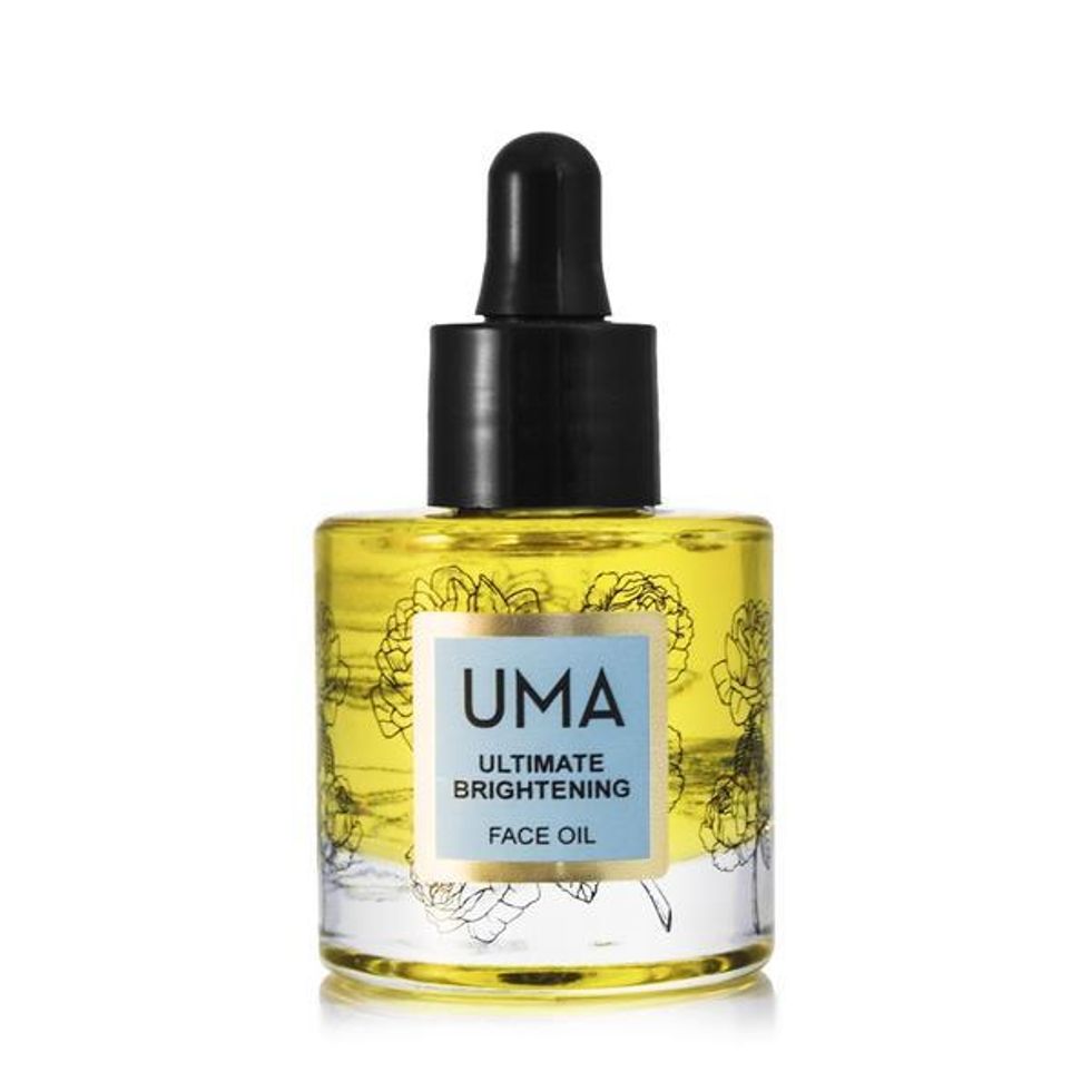 uma ultimate brightening face oil