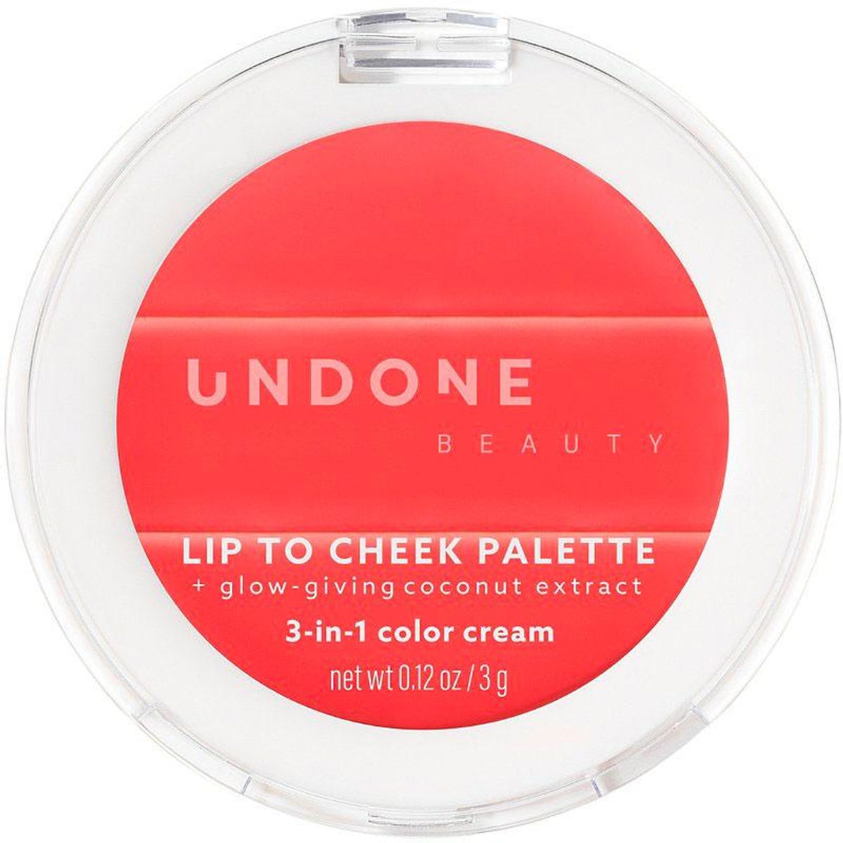 undone beauty lip to cheek cream palette