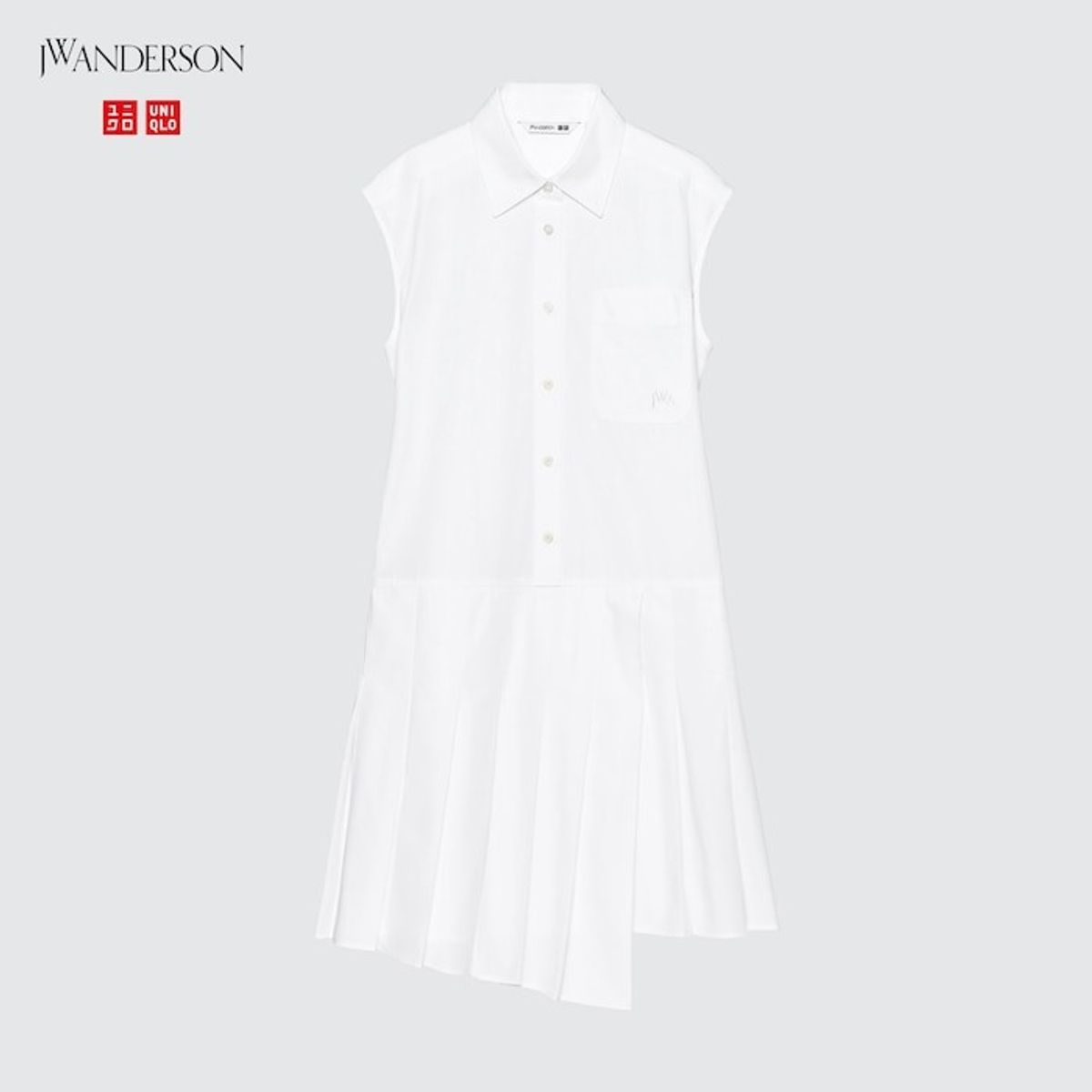 Uniqlo JW Anderson Sleeveless Shirt Dress