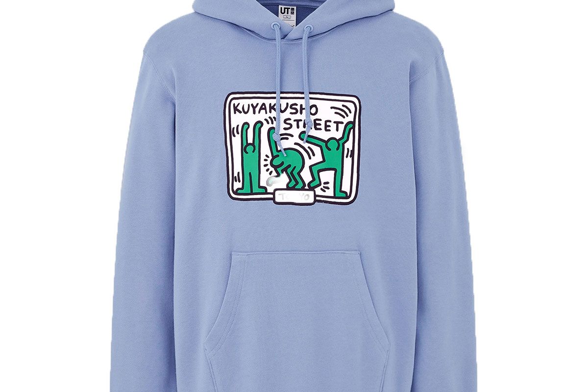 uniqlo keith haring x tokyo long sleeve sweat pullover hoodie